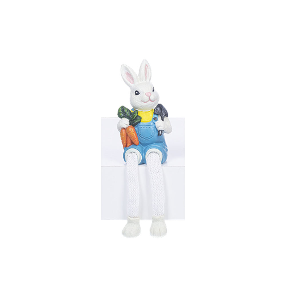 Ganz Bunny Shelfsitter - Holding Carrots