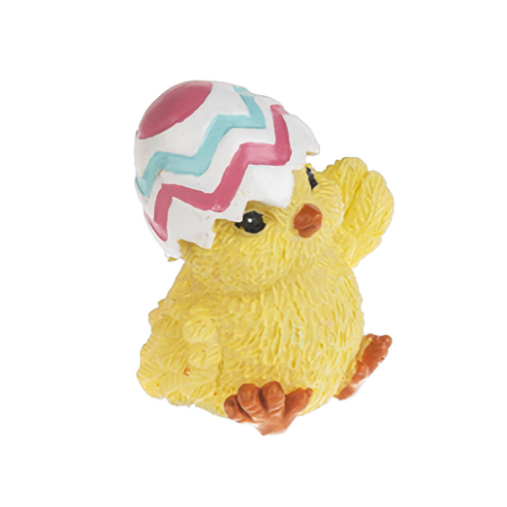 Ganz Silly Little Chicks Charm - Zig Zag Egg on Head