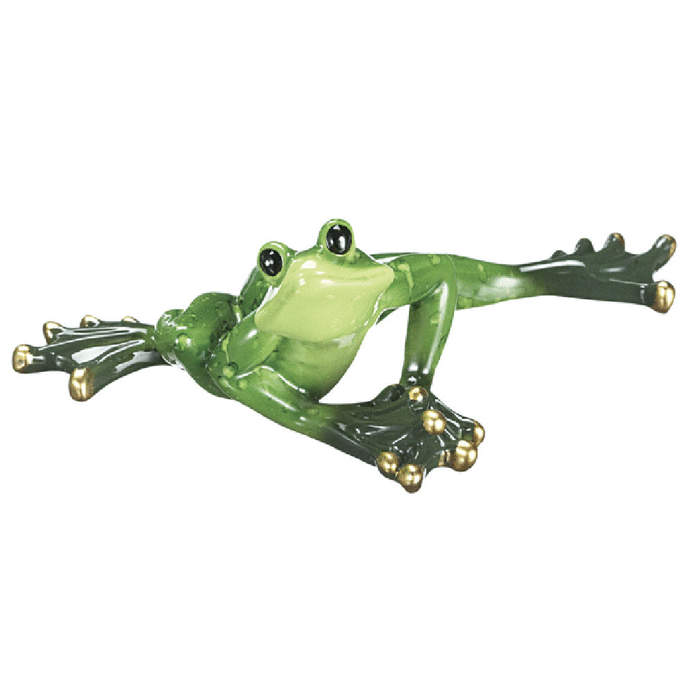 Ganz Small Frog Figurine - Left Rear Leg Extended