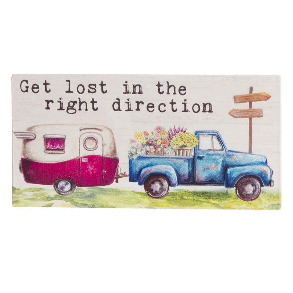 Ganz Glamping Magnet - Right Direction