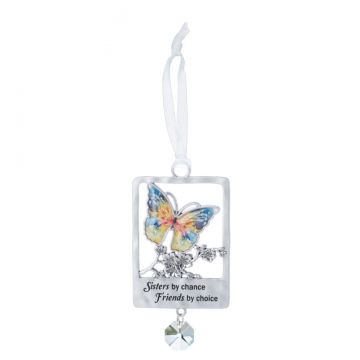 Ganz Blooming Butterflies Ornament - Sisters By Chance Friends By...