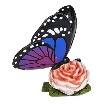 Ganz Butterfly of the Month Figurine - February - Purple Emperor