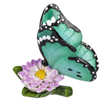Ganz Butterfly of the Month Figurine - December - Blue Morpho