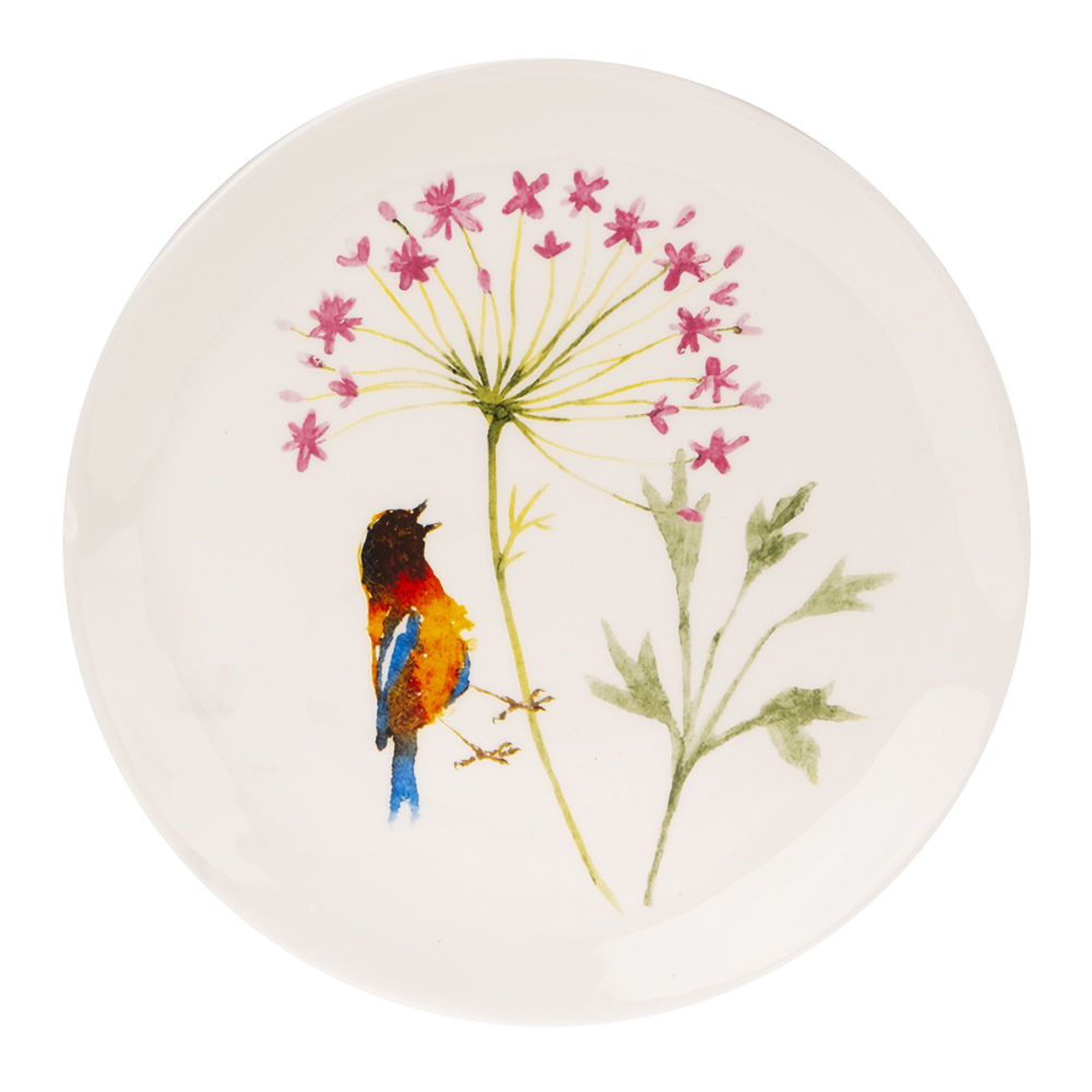 Ganz Midwest-CBK Bird Plate - Orange Bird