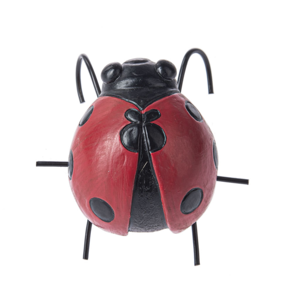 Ganz Midwest-CBK Insect Pot Sitter - Lady Bug