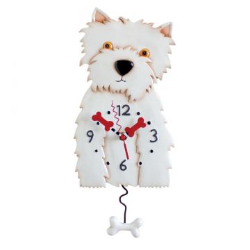 Allen Designs Westin the West Highland Terrier Clock