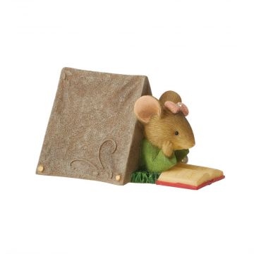 Tails With Heart Ghost Story Camper Mouse Figurine