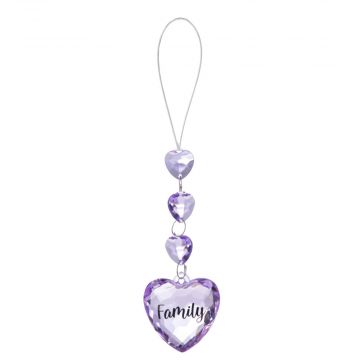 Ganz Crystal Expressions Blessings of the Heart - Purple "Family"