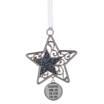 Ganz Ornament - Daughter, shine like the star you are