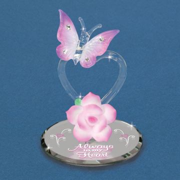 Glass Baron Butterfly, Always Figurine