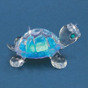 Glass Baron Blue Turtle