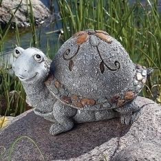 Roman Turtle Pebble Statue
