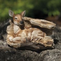 Roman Timber Trails Fawn Statue