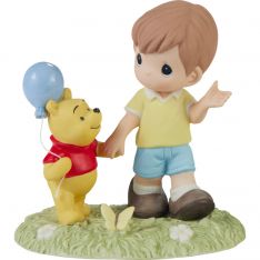 Precious Moments Disney Christopher Robin and Winnie The Pooh Figurine