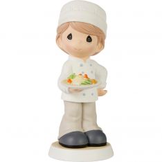 Precious Moments Bon Appetit - Career Girl Chef Figurine