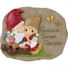 Precious Moments Gnome Sweet Gnome Garden Stone