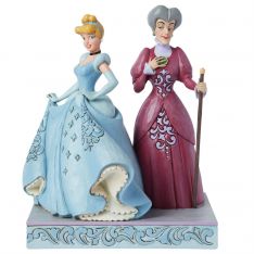 Jim Shore Disney Traditions Cinderella vs. Lady Tremaine Figurine