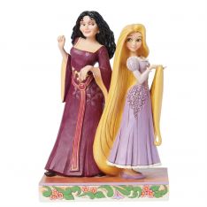 Jim Shore Disney Traditions Rapunzel vs. Mother Gothel Figurine