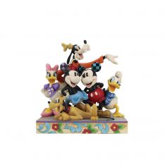 Jim Shore Disney Traditions Mickey & Friends Group Figurine
