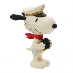 Peanuts by Jim Shore Snoopy Sailor Captain Mini Figurine