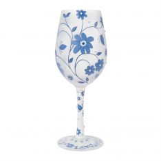Designs by Lolita Chinoiserie Charm Wine Glass