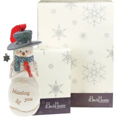 Pavilion Gift Company "Missing You" Snowman Ornament