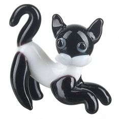 Ganz Miniature World Black/White Cat Figurine
