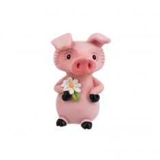 Ganz Funny Farm Pig Figurine