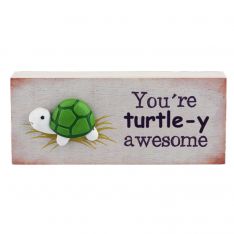 Ganz Animal Pals "You're Turtle-y Awesome" Shelfsitter