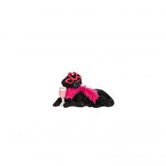 Ganz Pawfectly Chic Dog With Pink Champagne Figurine