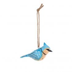 Ganz Bird Tales Bluejay Ornament