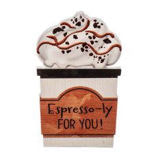 Ganz Hidden Message "Espresso-ly For You!" Gift Card Holder