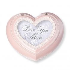 Roman Love You More Pink Heart Box