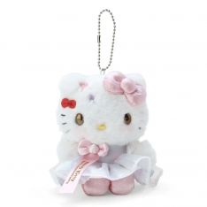 Sanrio Hello Kitty 50th Anniversary Plush Keychain - Hello Kitty