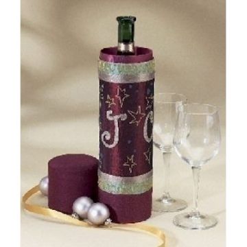 Roman Giftware Heavens Celebration Joy Wine Bottle Box