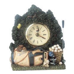 Character Collectibles Country Club Classics Golf Clubs Clock