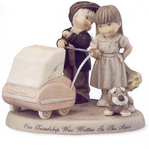 Pretty as a Picture Our Friendship is Written in the Stars Figurine