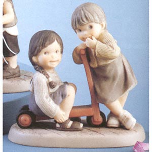 Pretty as a Picture I Love You Because You Make Me Laugh Figurine