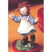 Raggedy Ann & Andy Hop Over Troubles With A Happy Heart Inside