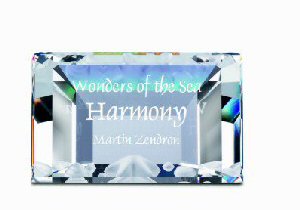 Swarovski Annual Editions SCS 2005 Harmony Title Plaque