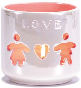 Insights Love Candle Holder
