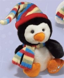 Russ Berrie Shining Stars Winter Penguin Plush Stuffed Animal