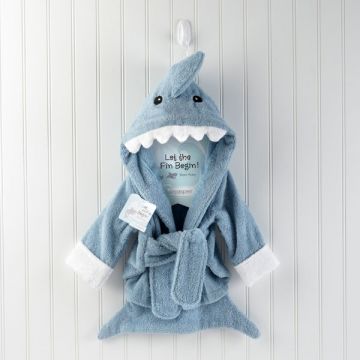 Baby Aspen Bath Time Let the Fin Begin Terry Shark Robe