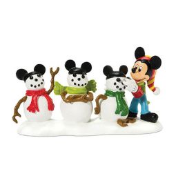 Department 56 Disney Village Mickey's Three Mouseketeers Accessory