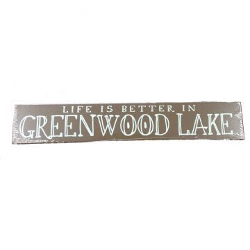 Fitzulas Life Is Better In Greenwood Lake - Brown