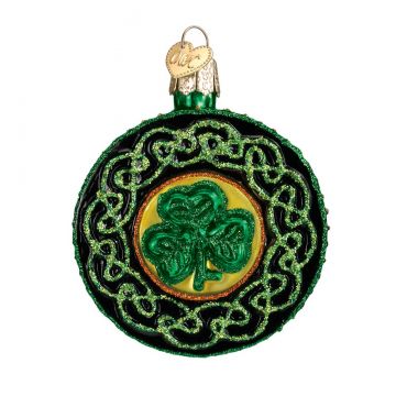 Old World Christmas Celtic Brooch Ornament