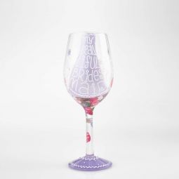 Lolita Beautiful Bridesmaid Wine Glass