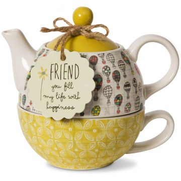 Pavilion Gift Bloom Friend - Teapot and Cup Combo