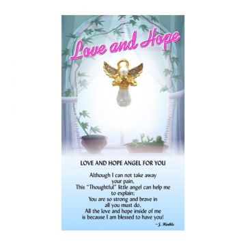 Thoughtful Little Angels Love And Hope Angel For You Pin