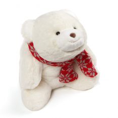 GUND Snuffles with Knit Scarf Teddy Bear Christmas Stuffed Animal
